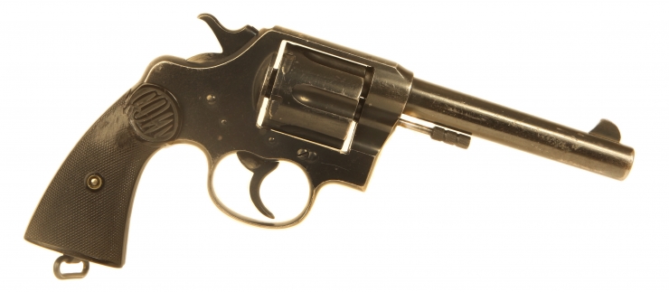 Deactivated WWI British Officers Colt Eley .455 Revolver