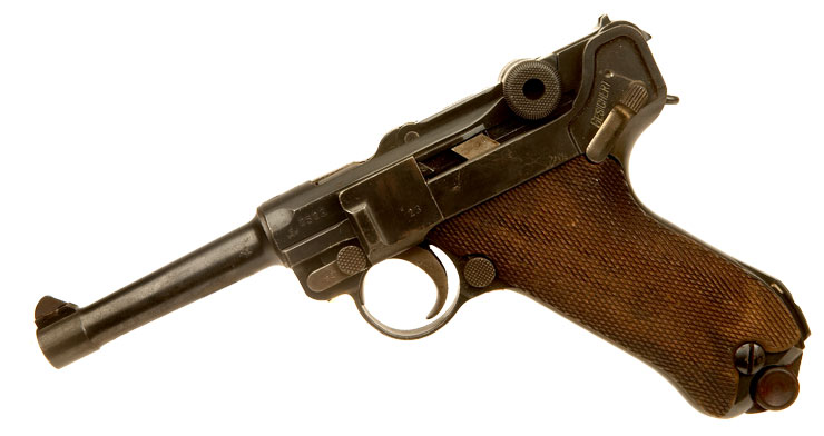 Deactivated Very Rare WWI German PO8 Luger