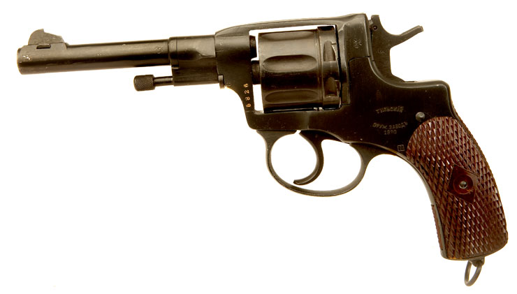 Deactivated WWII Russian Nagant M1895 Revolver