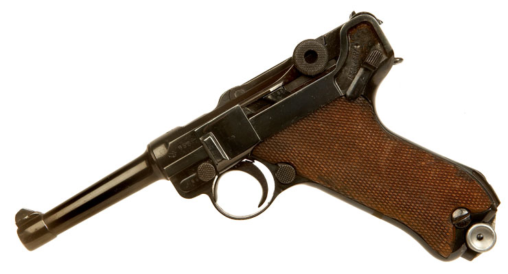 Deactivated RARE Weimar PO8 Luger