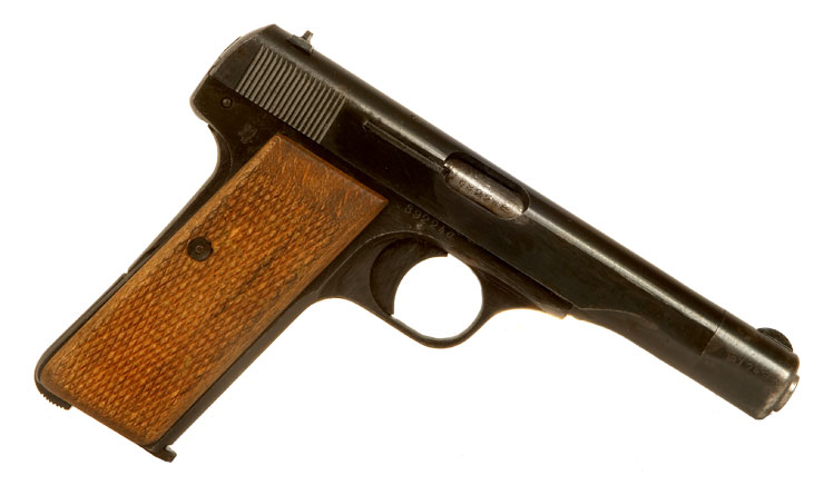 Deactivated WWII Nazi Browning 1922 Pistol