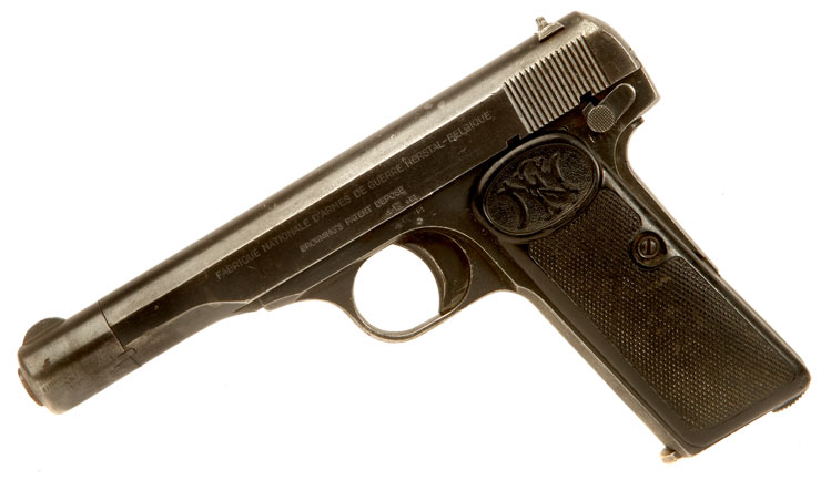Deactivated Browning 1922 Issued to Railway Police