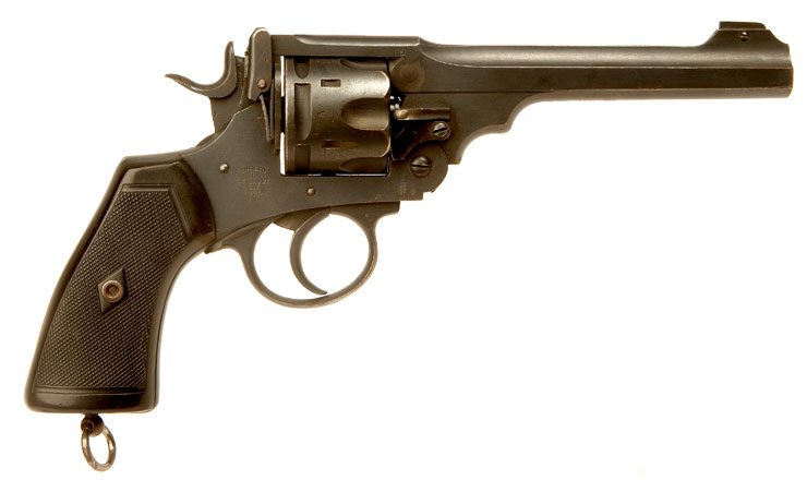 Deactivated WWII British Enfield MK6 .455 Revolver