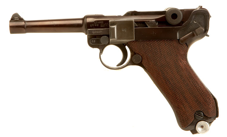 Deactivated Rare Old Spec WWII Luger Dated 1940