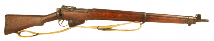 Deactivated WWII British Lee Enfield No4 MK1 Rifle
