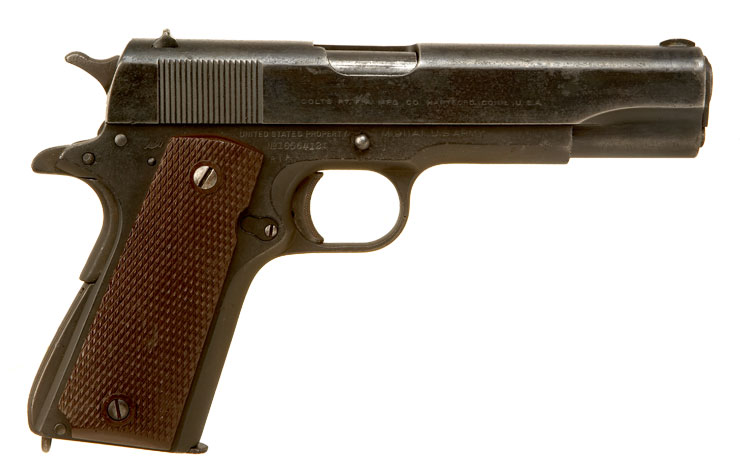 Deactivated WWII Colt 1911A1 Pistol