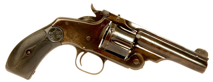 Early production Smith & Wesson No3 .44 single action revolver.