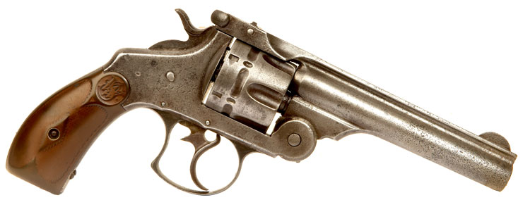 Smith & Wesson Double Action, First Model revolver, chambered in .44 Russian