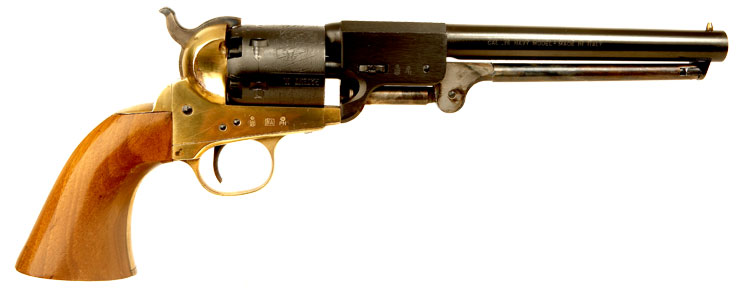 Deactivated Italian Colt Navy Revolver