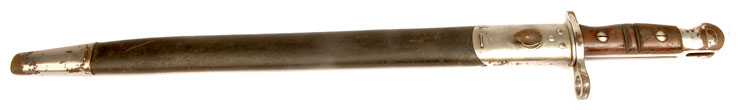 An Early WWI Enfield P14 Bayonet & Scabbard