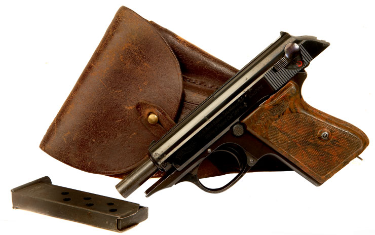 Deactivated Second World War Nazi Walther PPK (Polizei Pistole Kriminal)