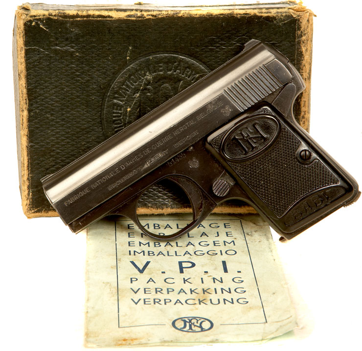 Deactivated Baby Browning Pocket Pistol