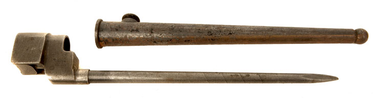 WWII No4 MKII Bayonet & Scabbard manufactured by BEC - Baird Engineering Company of Belfast