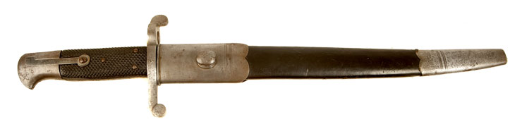 Rare Converted P1878  Martini Henry Artillery Bayonet & Scabbard