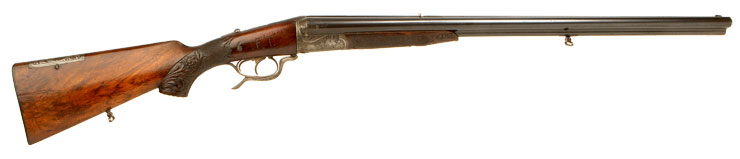 Deactivated German Drilling by Hellmuth Berg-Flensburg combination rifle and shotgun