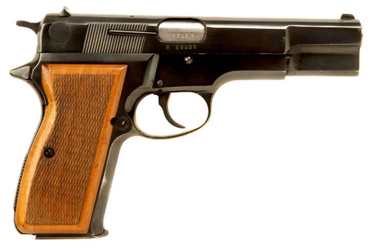 Deactivated FEG Browning High Power 9mm Pistol