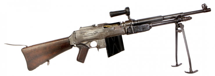 Deactivated FN Browning automatic rifle (B.A.R.) model D