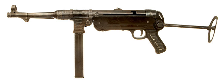Deactivated WWII Nazi MP40 Submachine Gun
