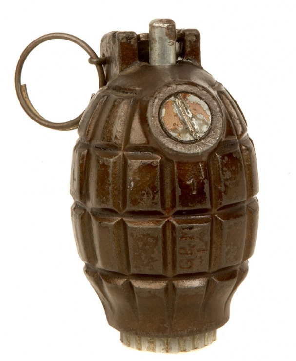 Inert WWII British No36m MKI Mills Grenade