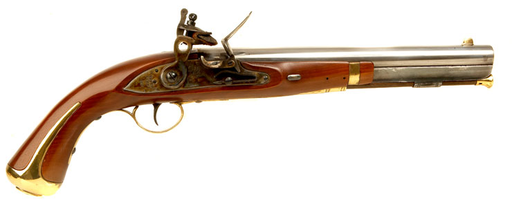 Inert Harpers Ferry Flintlock Pistol