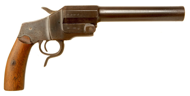 WWI German Hebel M1894 Flare Pistol by CHR.F.