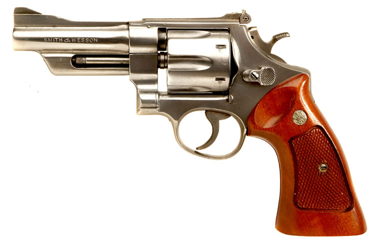 Deactivated Smith & Wesson .357 Highway Patrolman Revolver