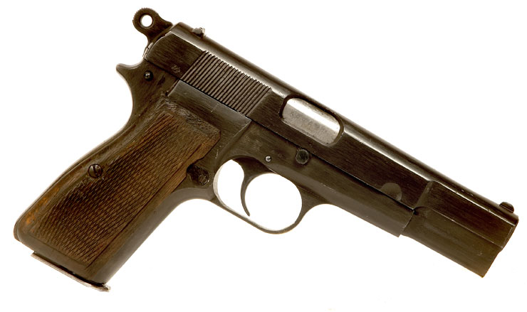 Deactivated WWII Nazi Browning High Power Pistol