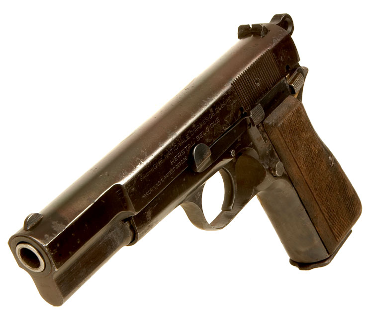 Deactivated WWII Nazi Browning High Power Pistol
