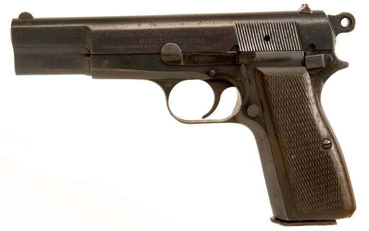Deactivated WWII Nazi Browning High Power Pistol (P640b)