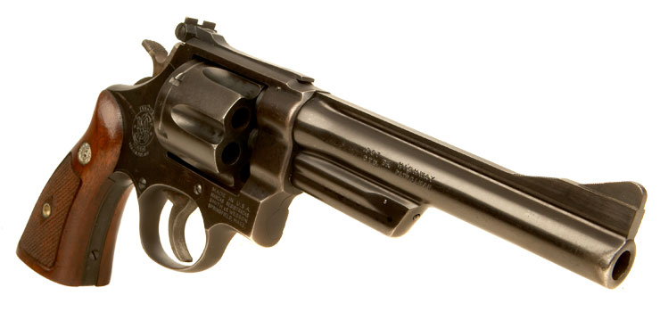 Deactivated Smith & Wesson .357 Magnum Highway Patrolman Revolver