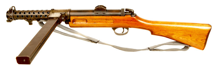 Deactivated Old Spec WWII Lanchester Submachine gun