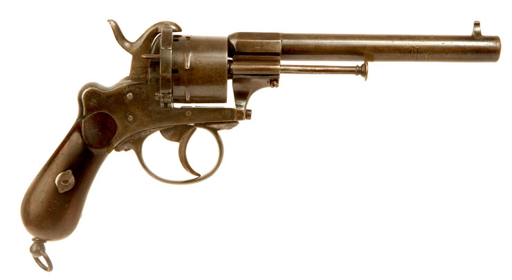 Lefaucheux pinfire revolver, Circa 1860s