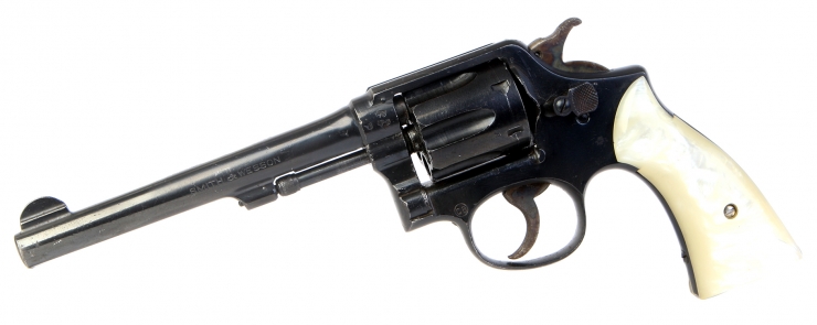 Deactivated WWII US Navy Smith & Wesson M&P .38 Revolver