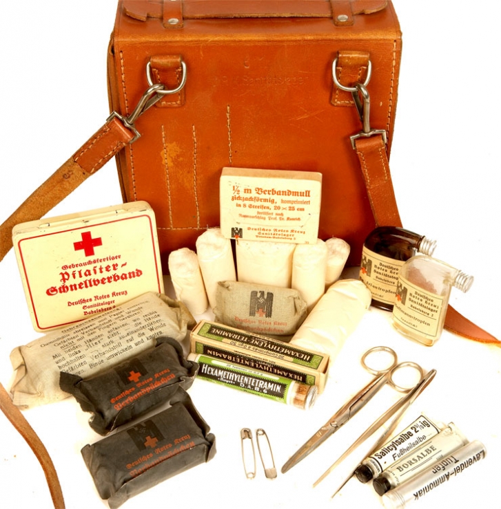 WWII German Red Cross Medics kit.