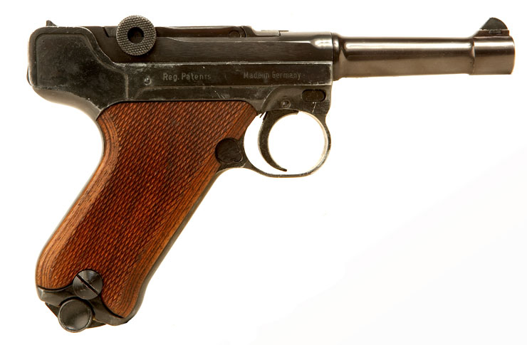 Deactivated Baby Luger Pistol model KGP68