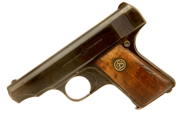 Deactivated Pre WWII German Ortgies Pistol