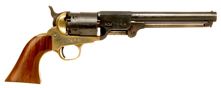 Deactivated Italian Colt 1862 Navy percussion revolver