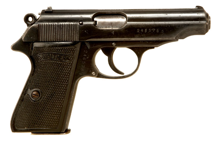 Deactivated WWII Military Issued Nazi Walther PP Pistol