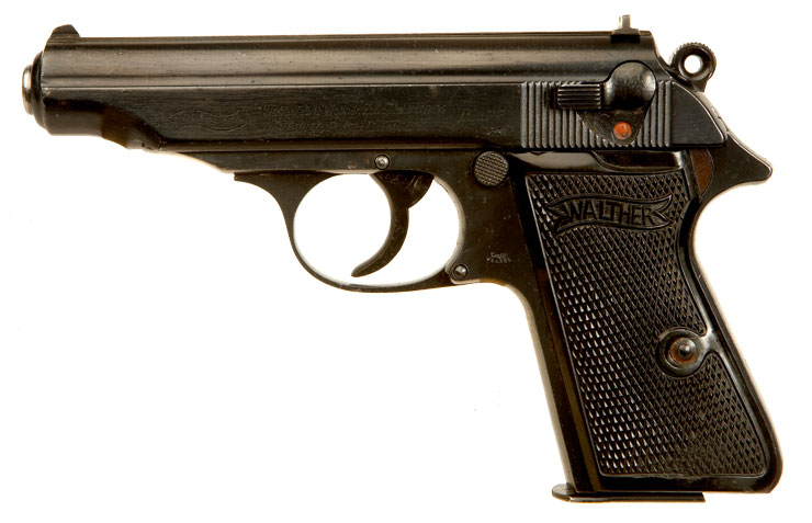 Deactivated WWII Nazi Walther PP Pistol