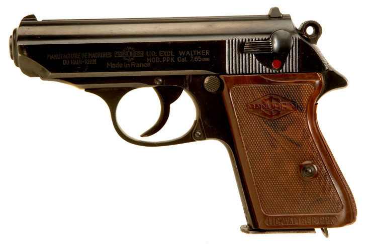 Deactivated Walther PPK Police Issued