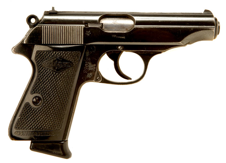 Deactivated German Police Issued Walther PP  Hamburg Police