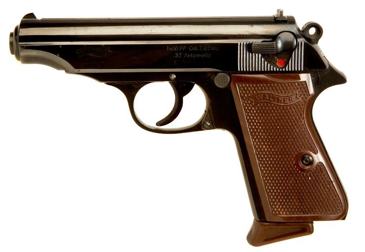 Deactivated Rare Walther PP MKII Special Contract Pistol