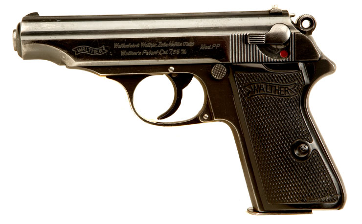Rare Deactivated WWII Walther PP marked to RFV (Reichsfinanzverwaltung)