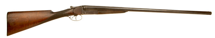 Deactivated Neumann Co Liege-Relgique. 12 gauge, side by side, double barrel shotgun