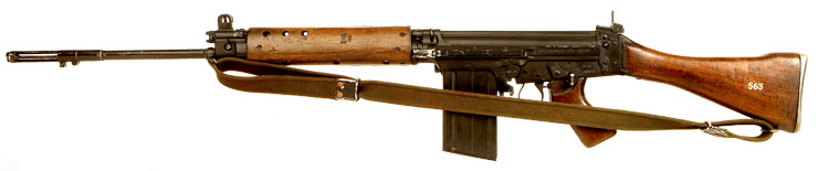 Deactivated British Army SLR L1A1