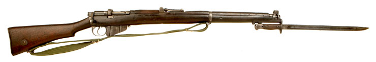 Deactivated WWI British SMLE No1 MKIII* .303 Rifle with Bayonet