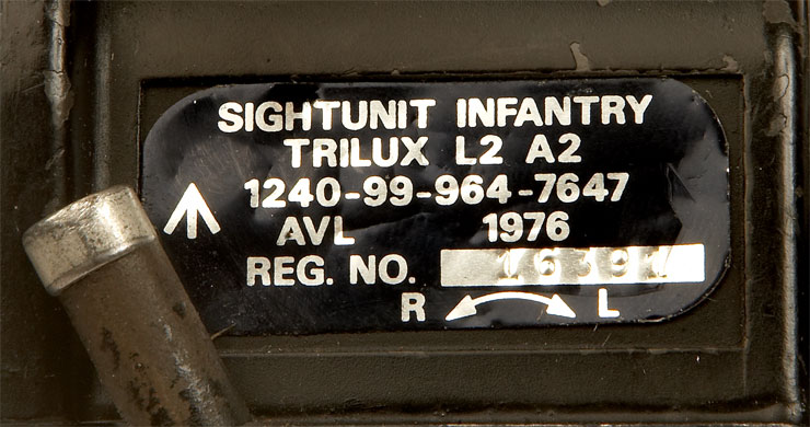 Trilux l2a2 scope manual