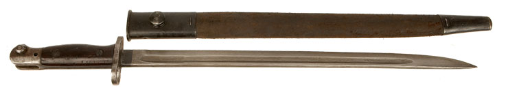 WWII Production SMLE Wilkinson Sword 1907 Pattern Bayonet & Scabbard