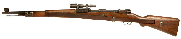 Deactivated WWII German K98 sharpshooter fitted with ZF41