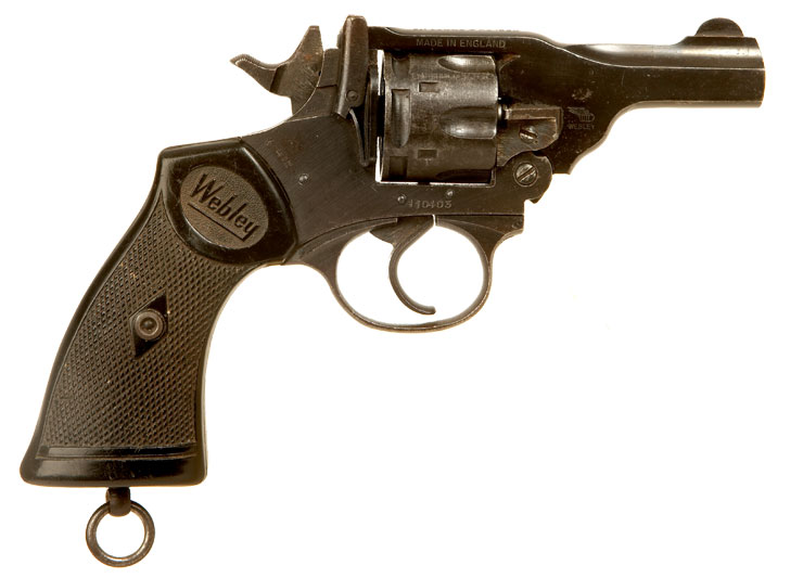 Deactivated WWII Webley .38 Revolver